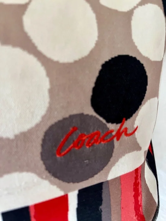 Coach Poppy Watercolor Tote - Picture 3 of 13
